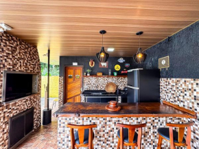 Casa em Brusque, área gourmet e amplo terreno